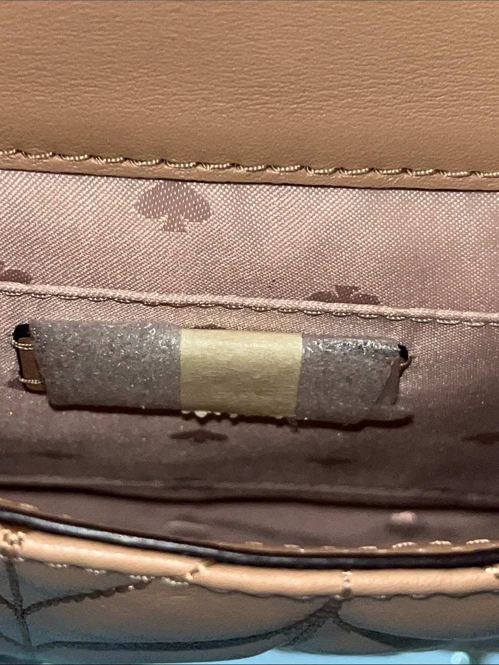 NWOT Kate Spade Briar Lane Quilted White/Dove Multi Colorblock Crossbody w/COA - Picture 8 of 9